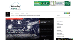Desktop Screenshot of meteorologynews.com